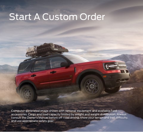 Start a custom order | Barlow Ford Medford in Medford NJ